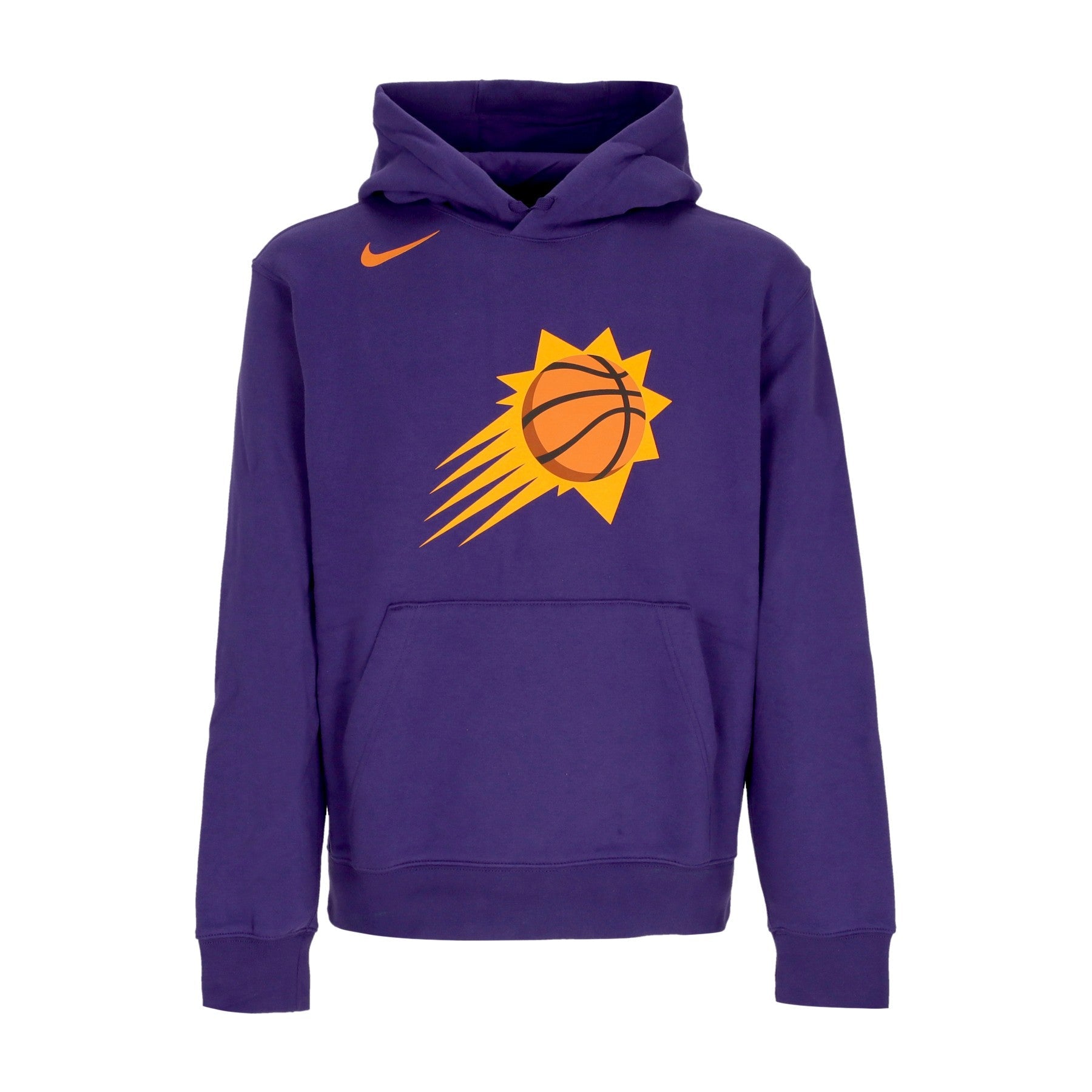 Nike Nba, Felpa Cappuccio Uomo Nba Club Hoodie Phosun, New Orchid