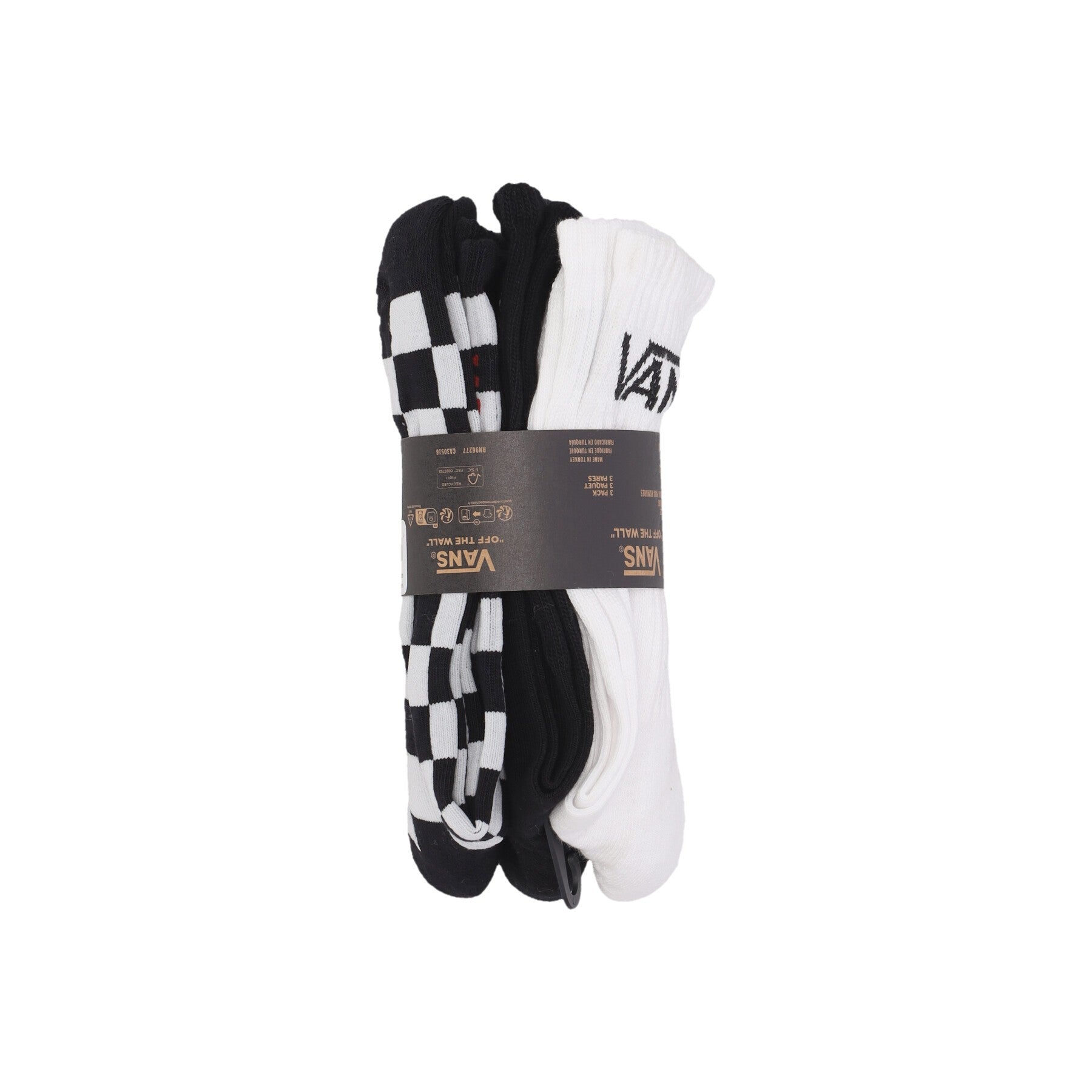 Vans, Calza Media Uomo Classic Crew Socks, 