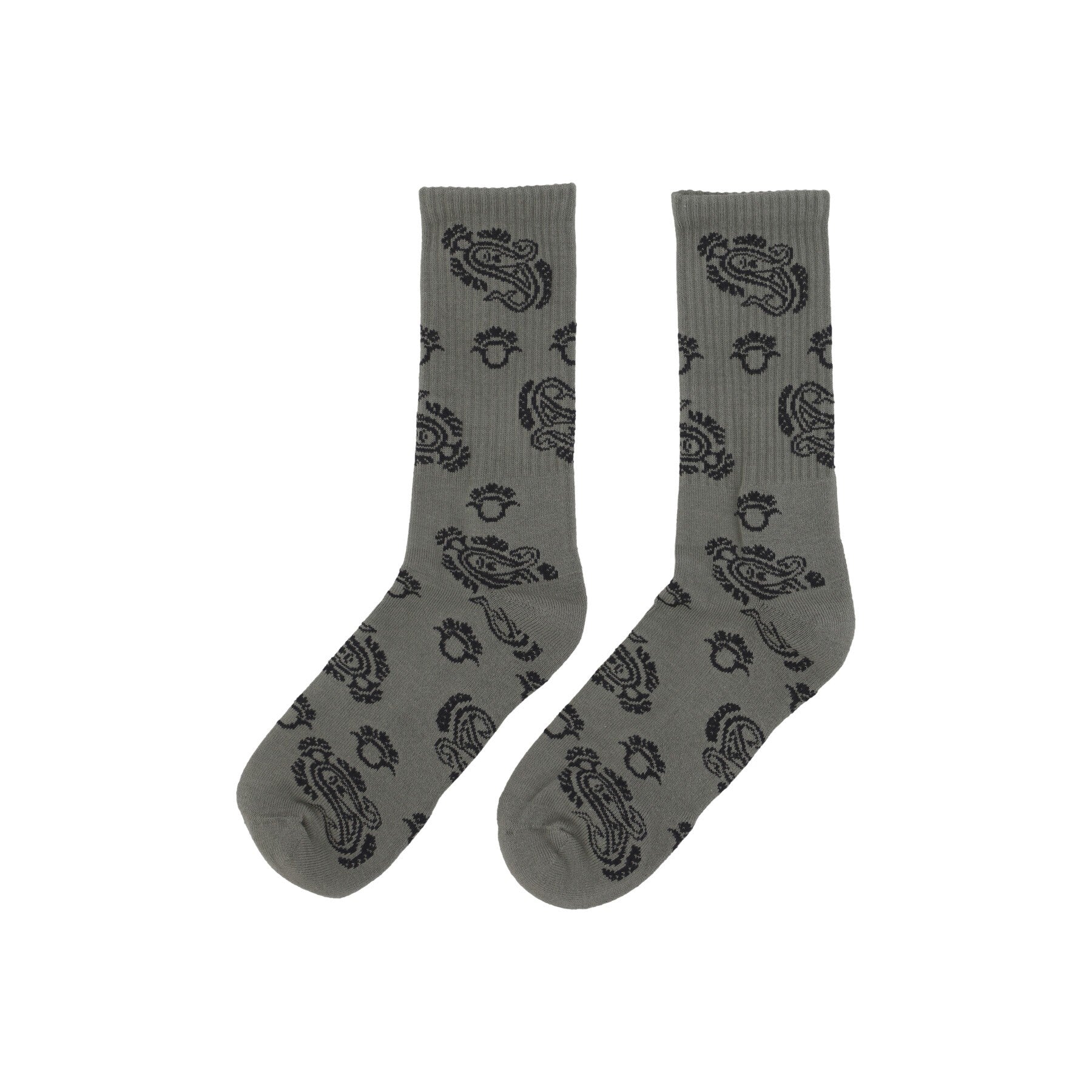 Carhartt Wip, Calza Media Uomo Paisley Socks, Paisley Big Jacquard/plant