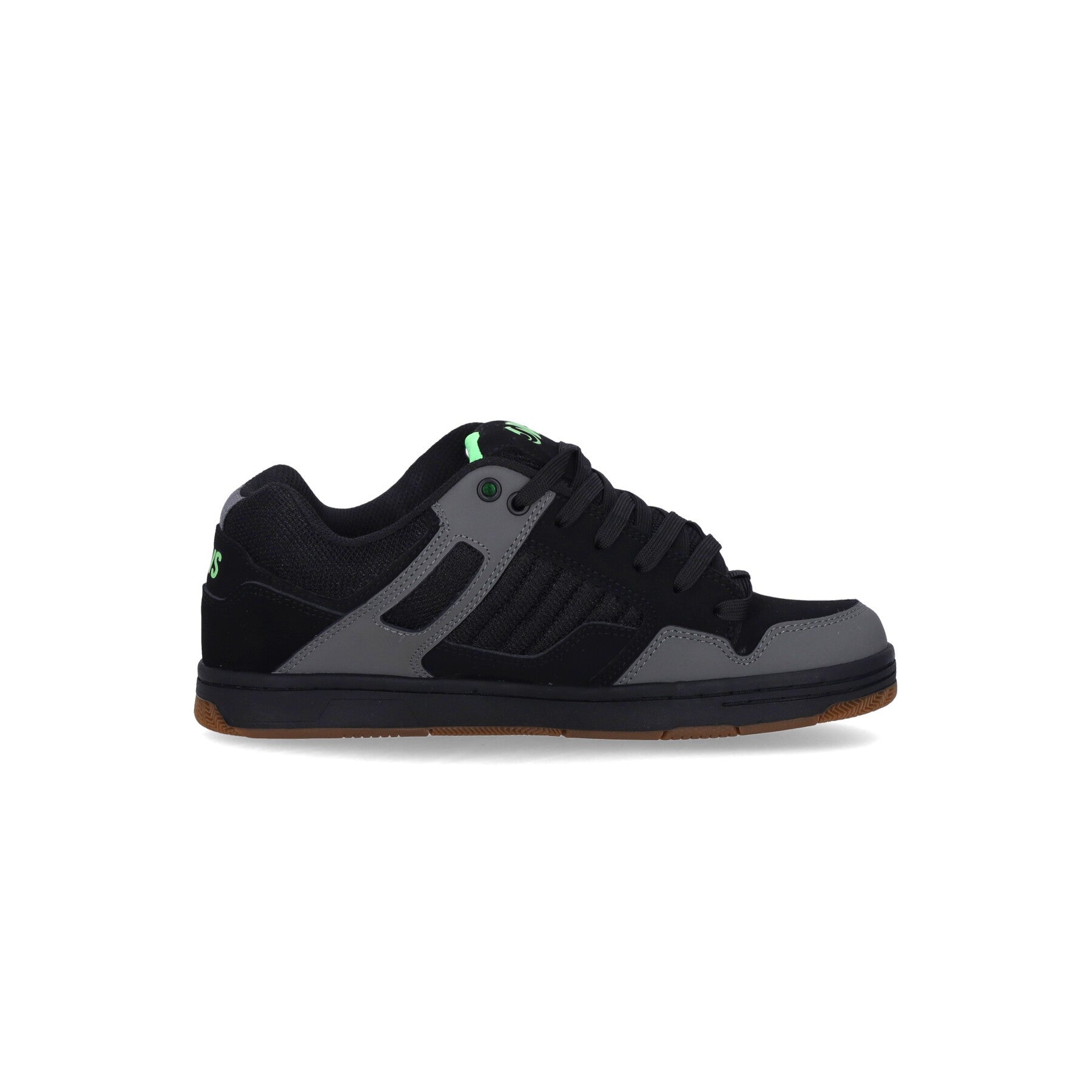 Dvs, Scarpe Skate Uomo Enduro 125, Charcoal/black/lime/nubuck