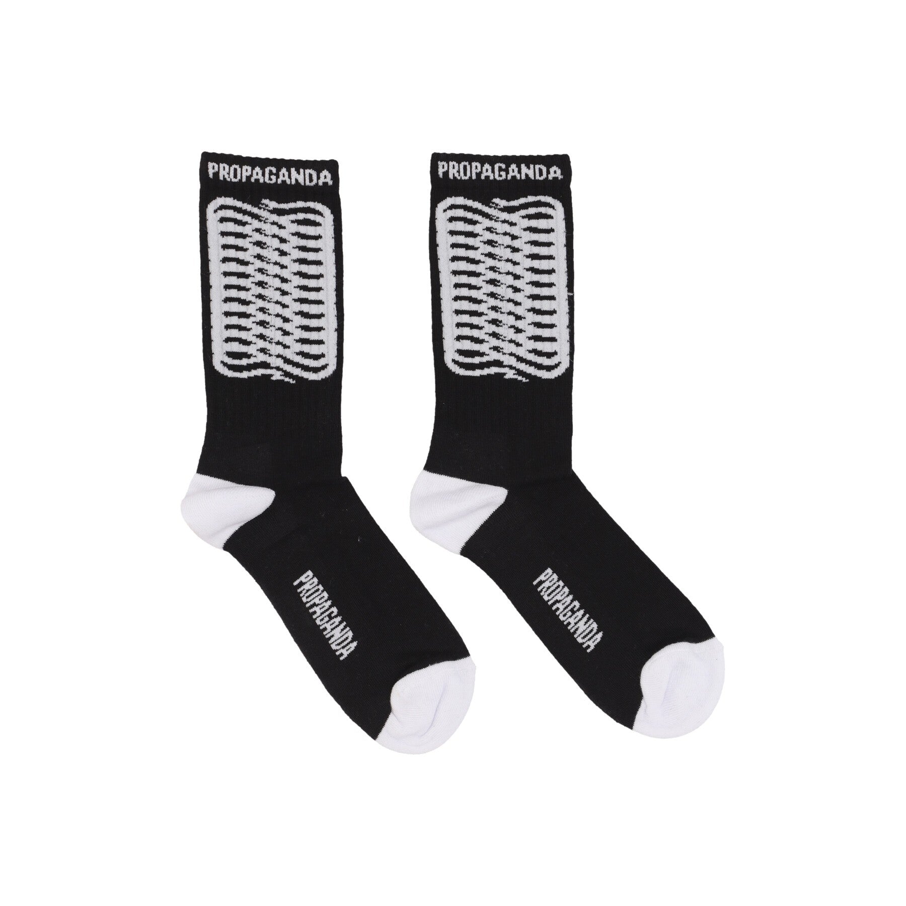 Propaganda, Calza Media Uomo Ribs Socks, 