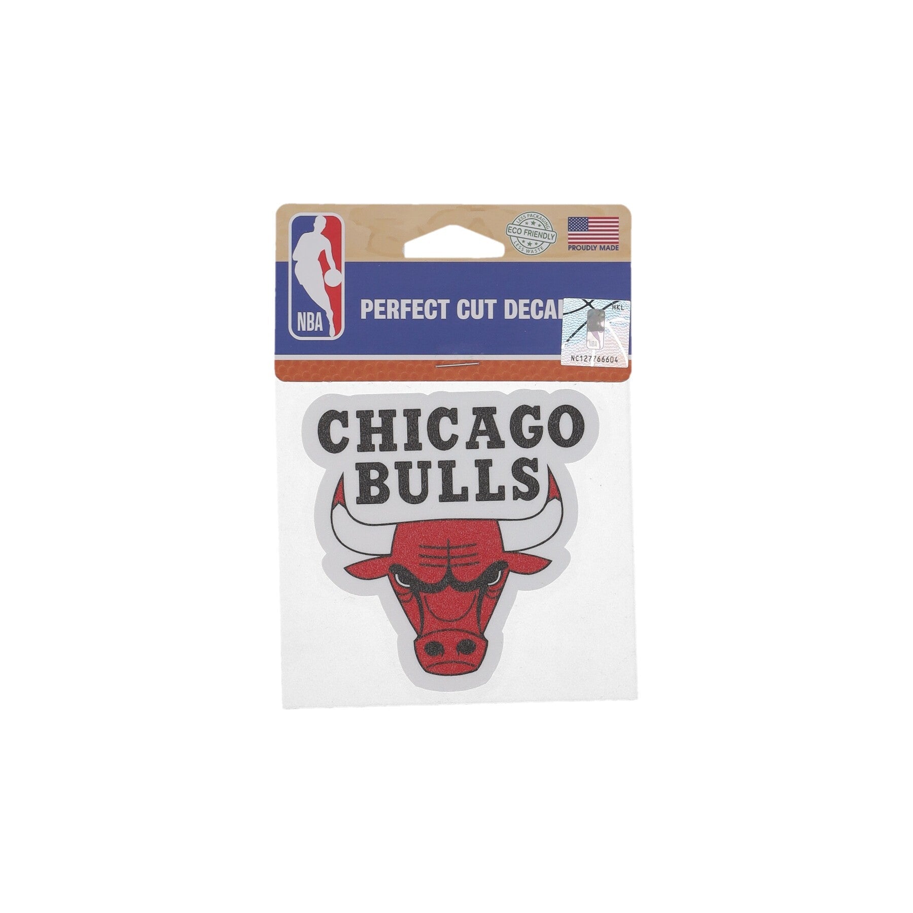 Wincraft, Decalcomania Unisex Nba 4 X 4” Perfect Cut Decal Chibul, Original Team Colors