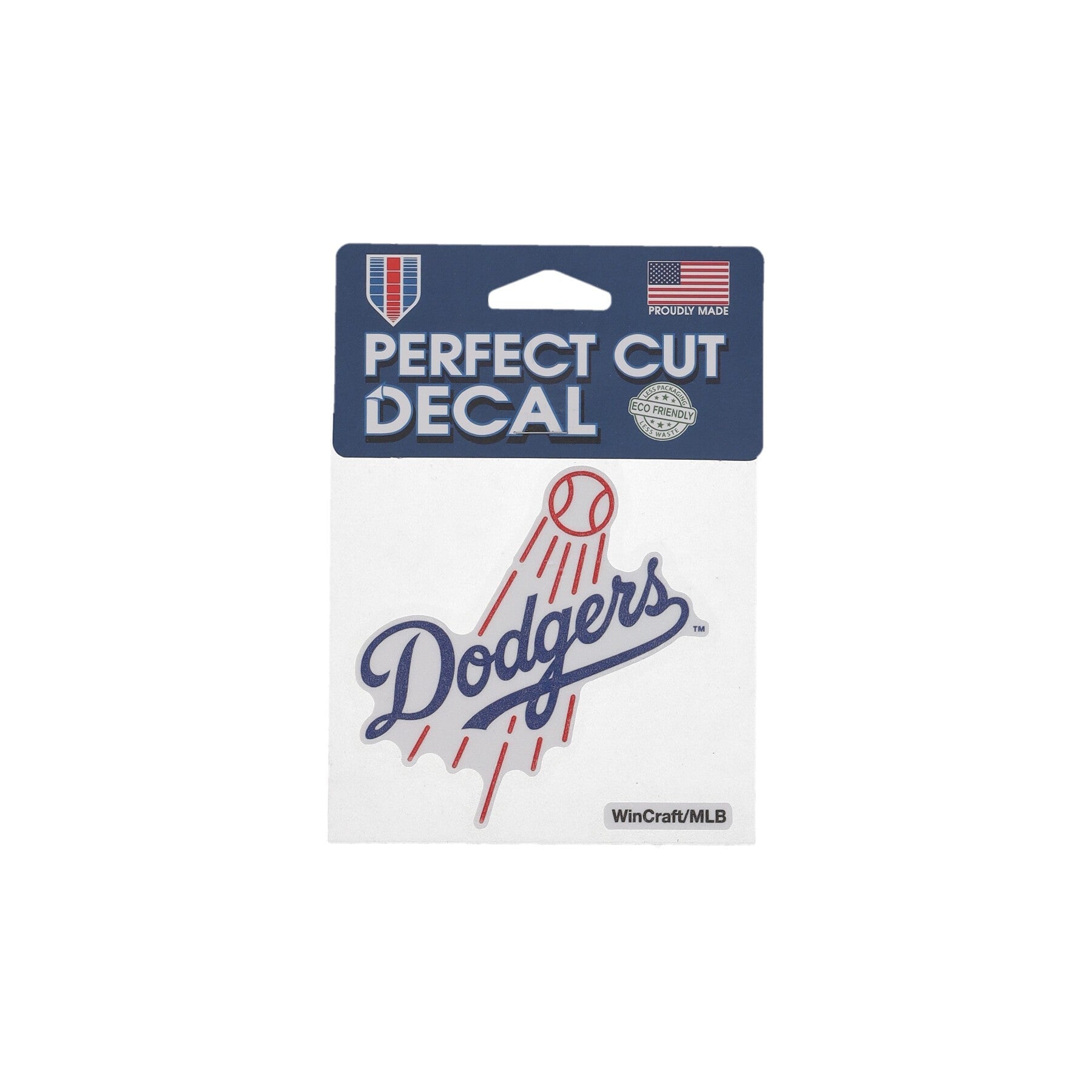 Wincraft, Decalcomania Unisex Mlb 4 X 4” Perfect Cut Decal Losdod, Original Team Colors