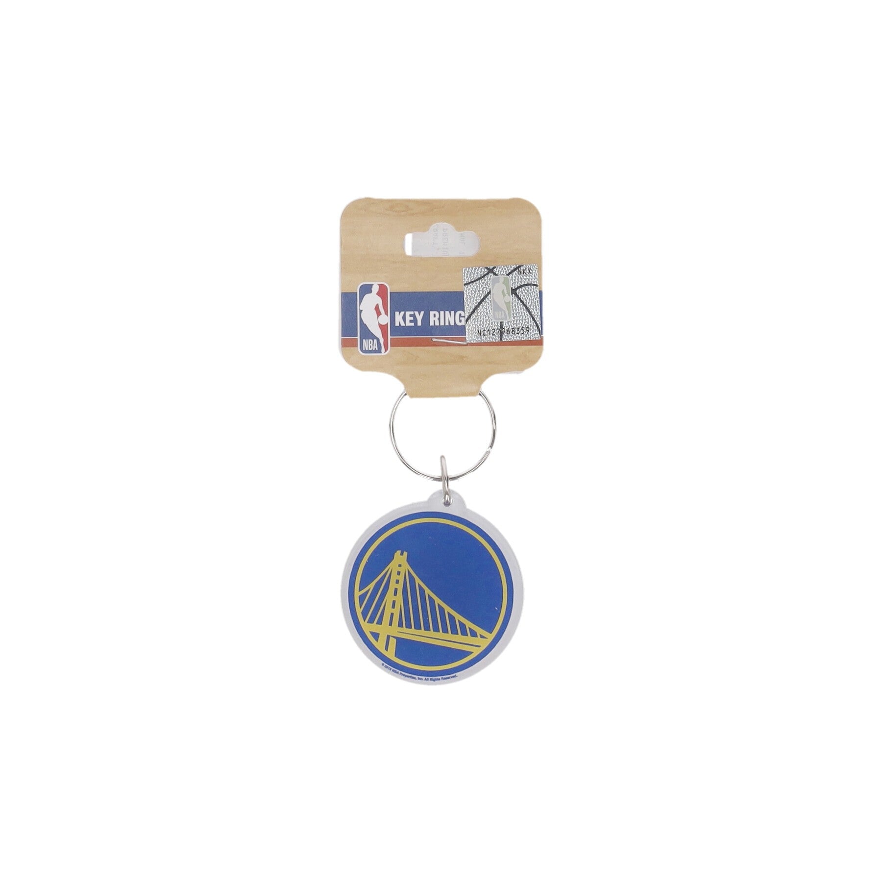 Wincraft, Portachiavi Unisex Nba Premium Acrylic Key Ring Golwar, Original Team Colors