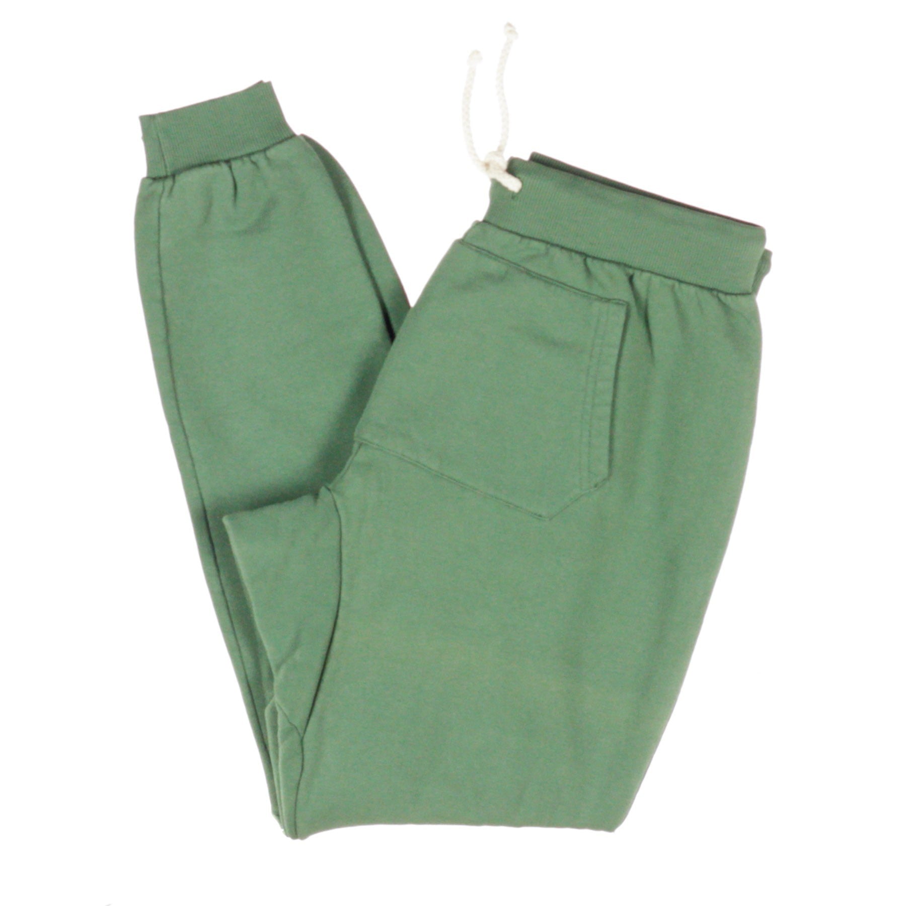 Shoeshine, Pantalone Tuta Felpato Uomo Pantalone Felpa Marsupio, Verde Foresta