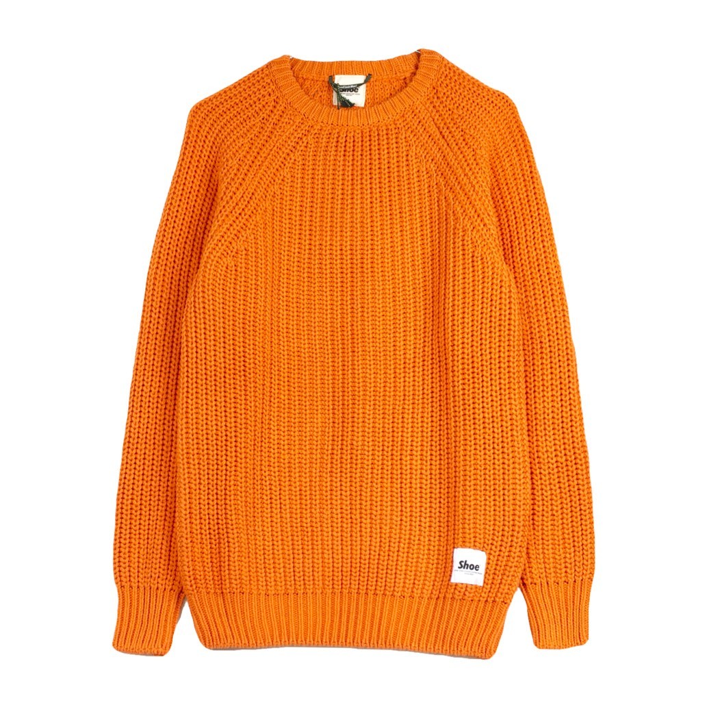 Shoeshine, Maglione Uomo Winter Sweat, Orange