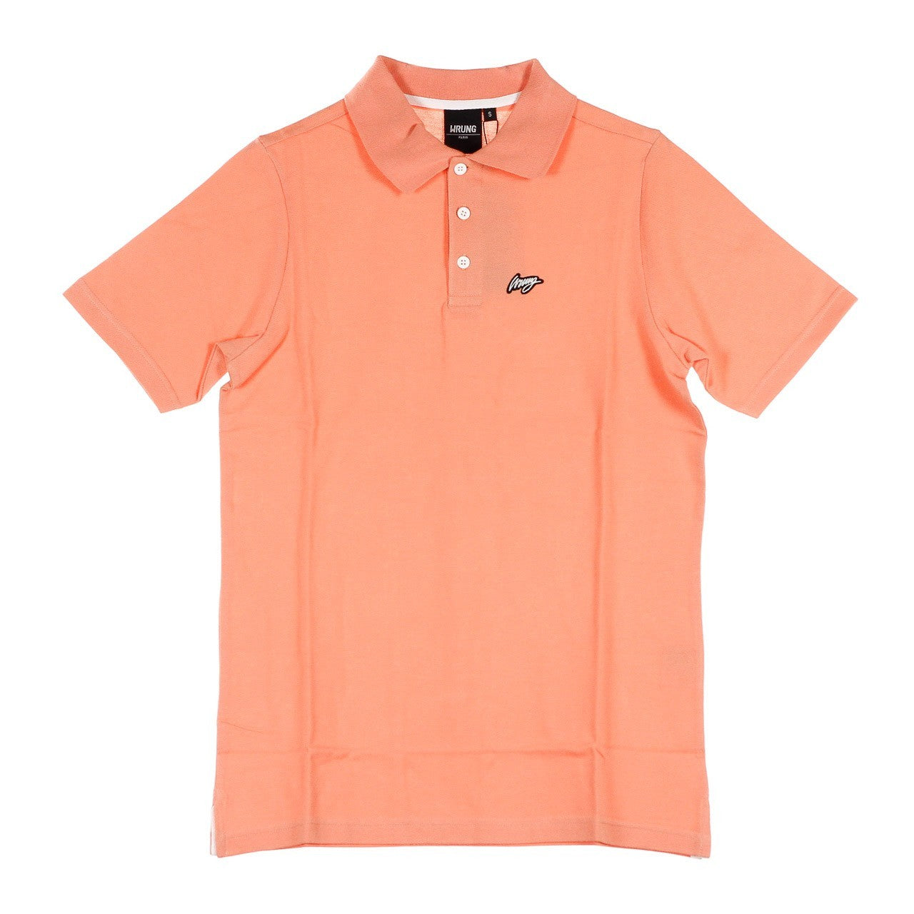 Wrung, Polo Manica Corta Uomo Sunrise, Coral