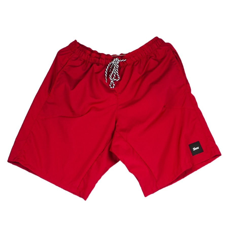 Shoeshine, Costume Bermuda Uomo Board Short Sport, Rosso