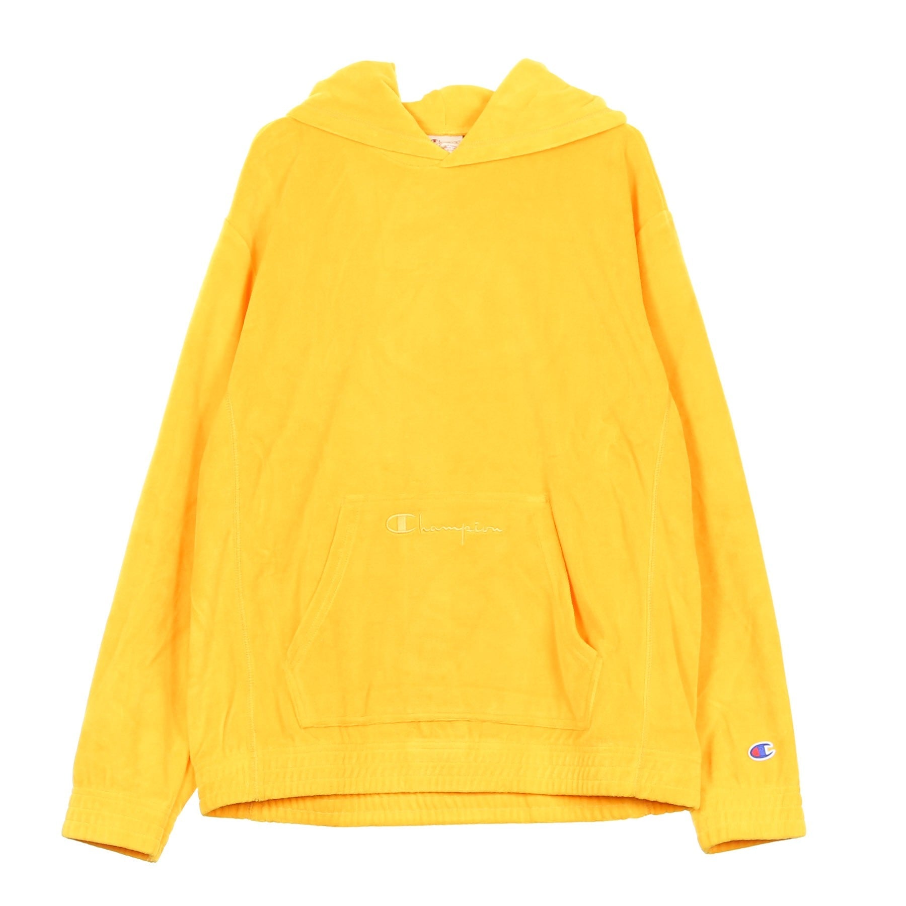 Champion, Felpa Cappuccio Uomo Hooded Sweatshirt, Yellow