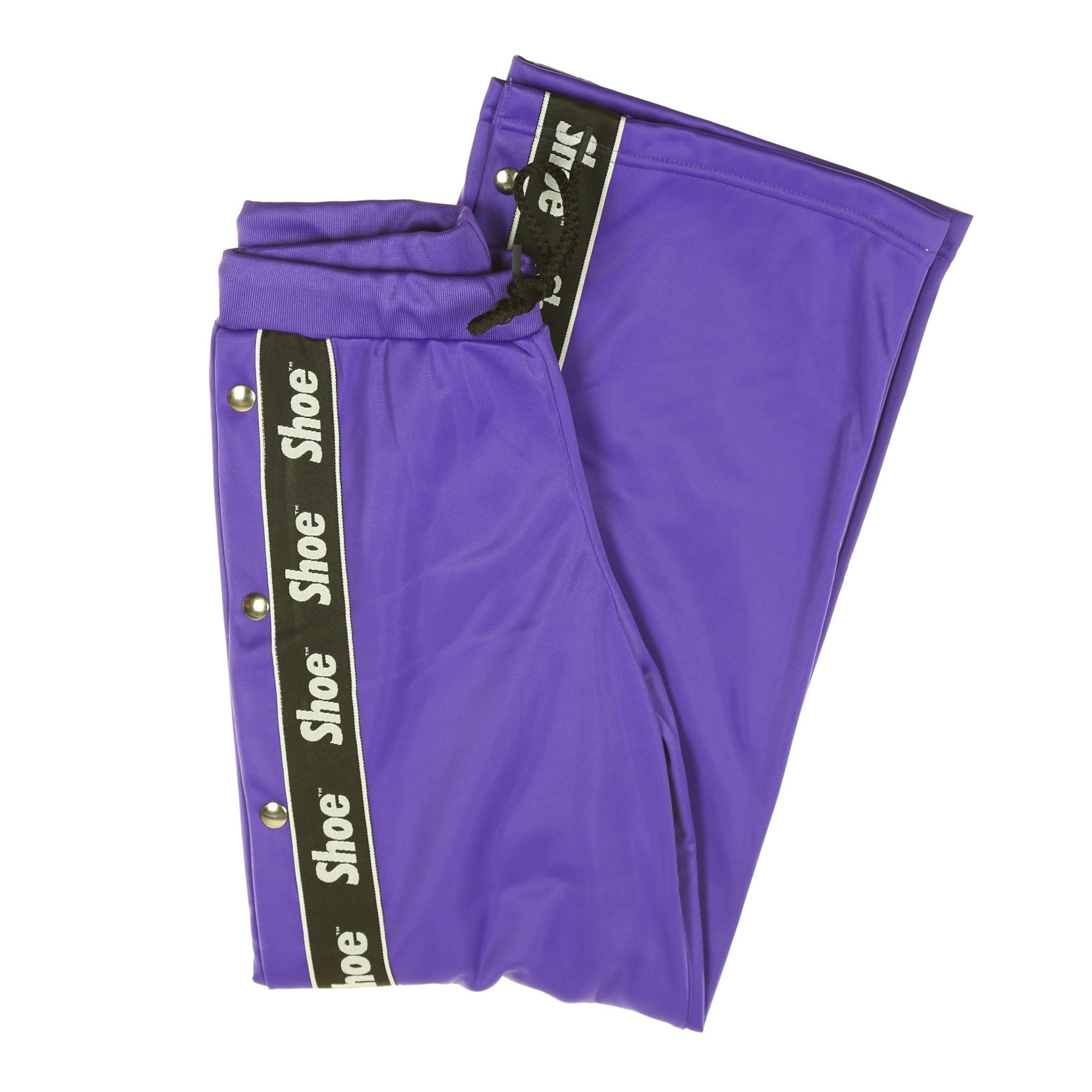 Shoeshine, Pantalone Tuta Donna Trousers Logo Band, Purple