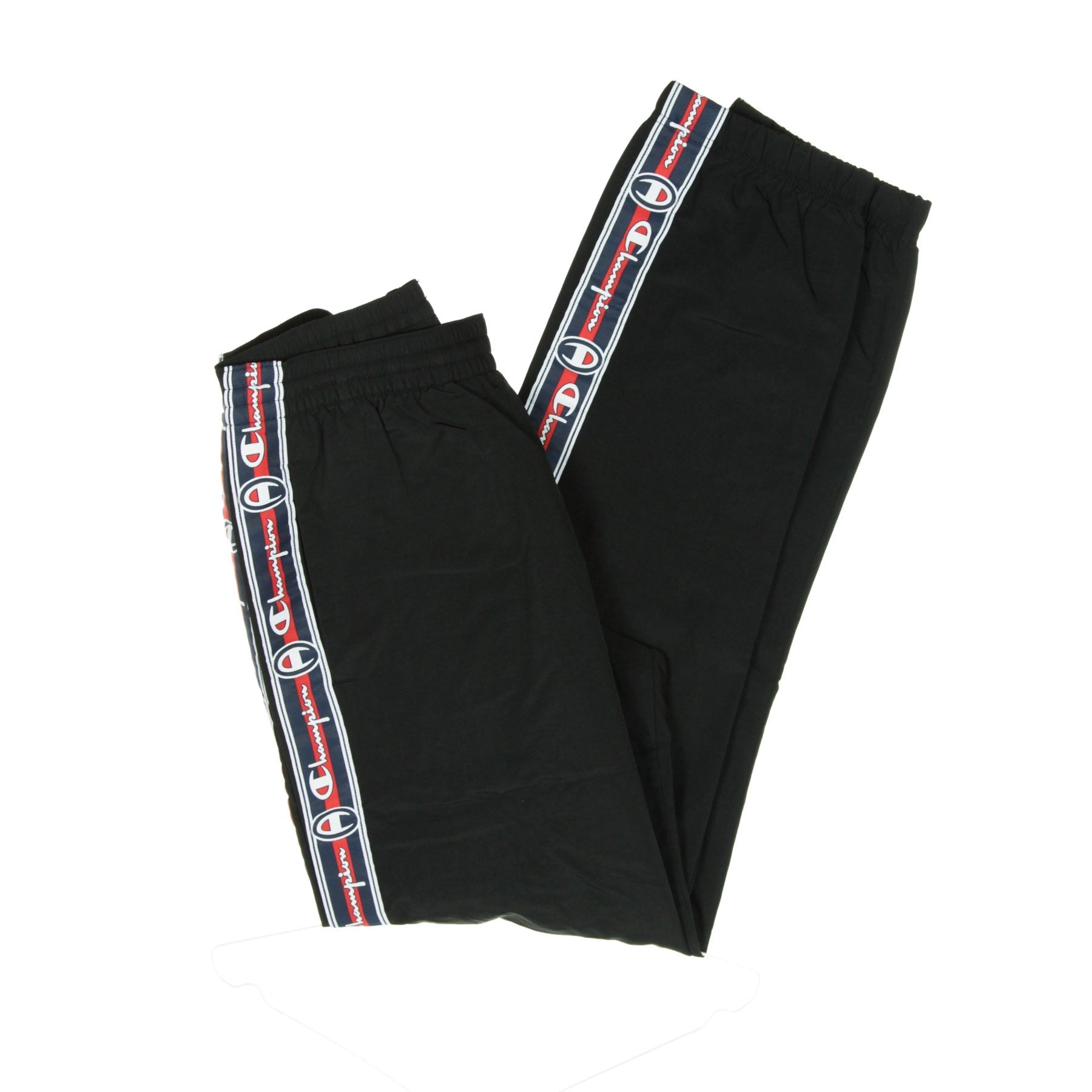 Champion, Pantalone Tuta Felpato Uomo Elastic Cuff Jogger, Black