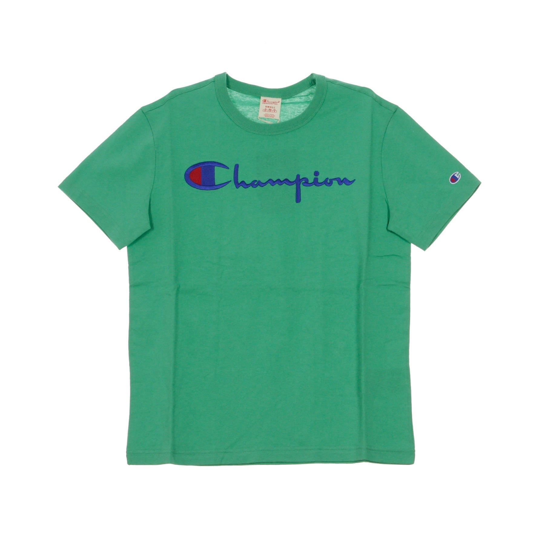 Champion, Maglietta Uomo Crewneck Tee, Light Green