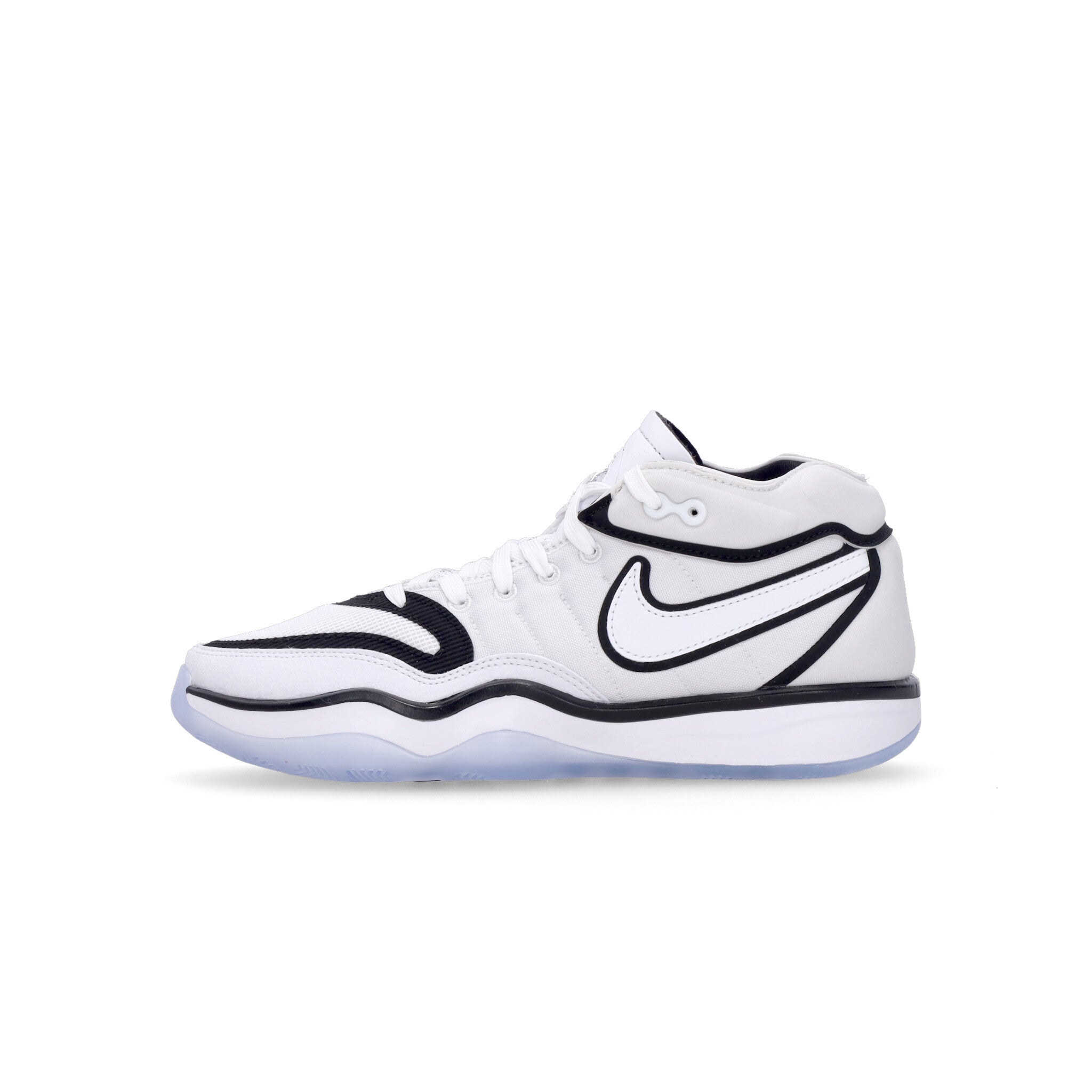 Scarpa Basket Uomo Air Zoom G.t. Hustle 2 White/black DJ9405-102