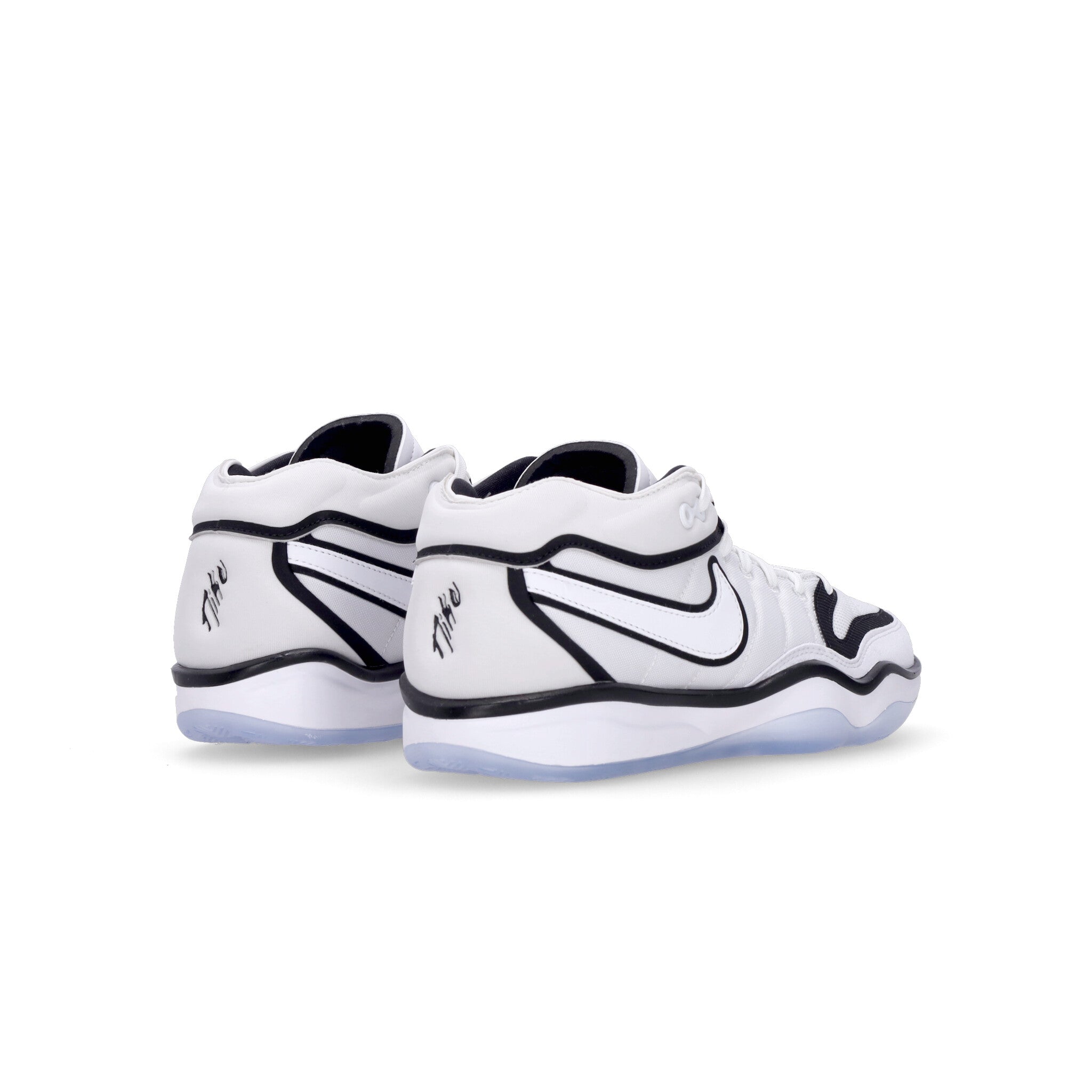 Scarpa Basket Uomo Air Zoom G.t. Hustle 2 White/black DJ9405-102