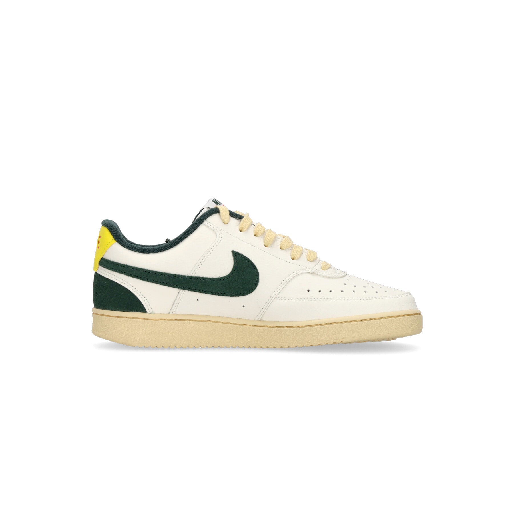 Scarpa Bassa Uomo Court Vision Low Next Nature Sail/pro Green/picante Red/opti Yellow FD0320-133