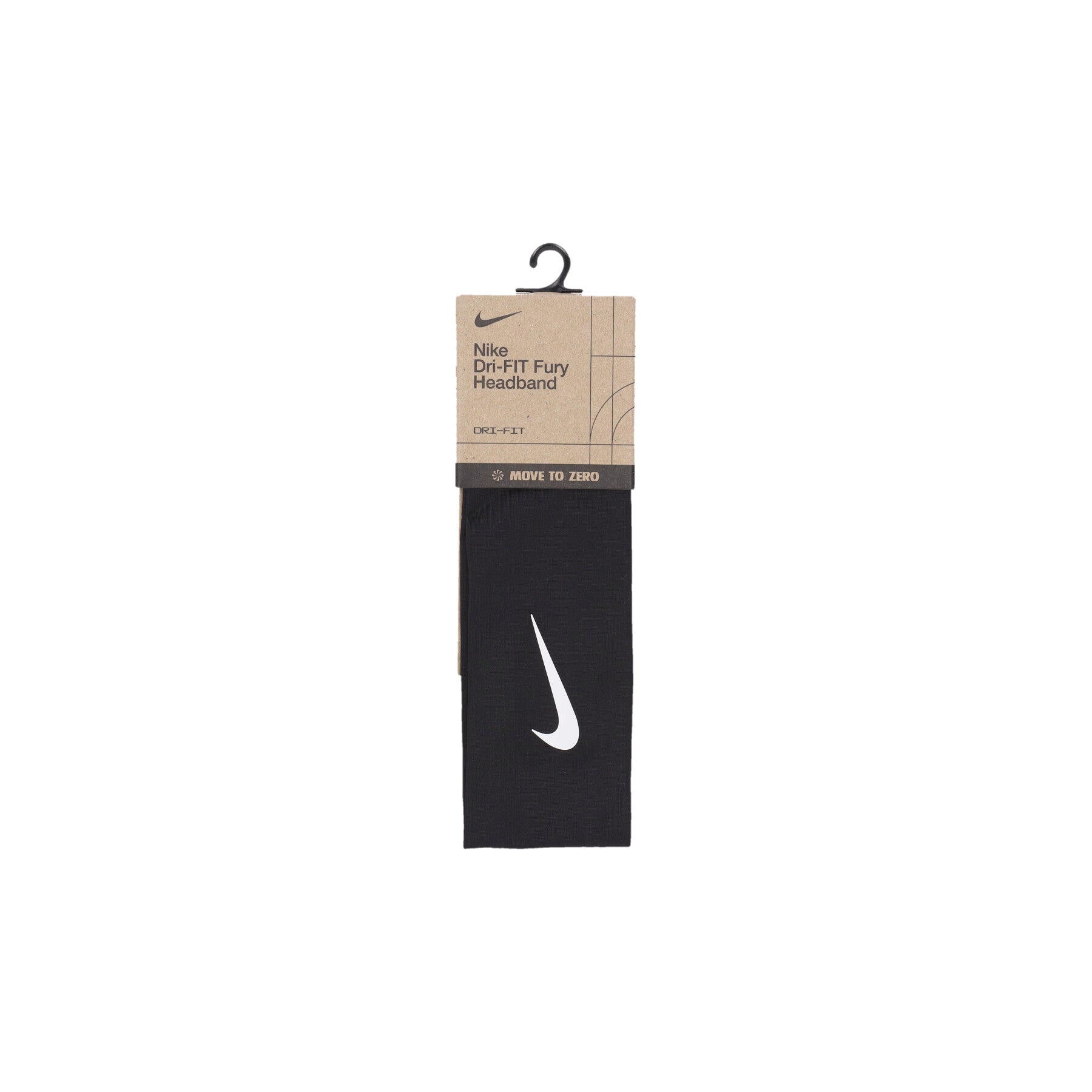 Fascetta Uomo Fury Headband Black/white N1002145010