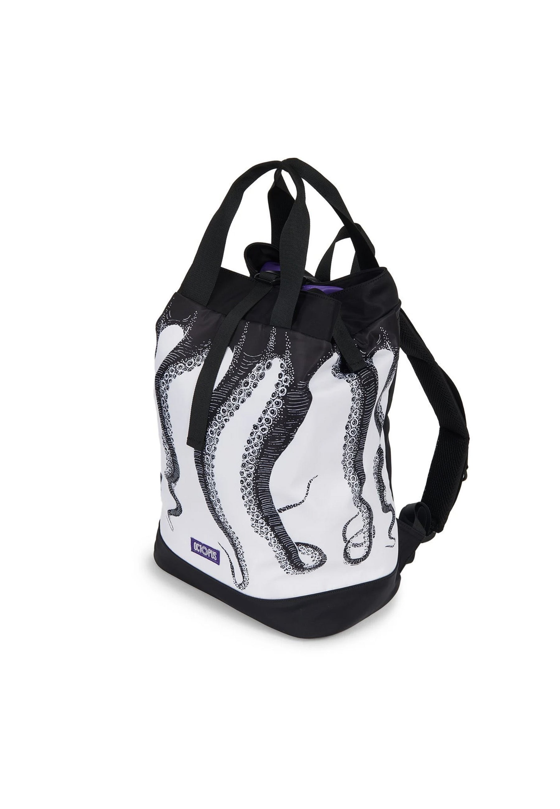 Zaino Uomo Logo Backpack Black/white CRVROBGP05