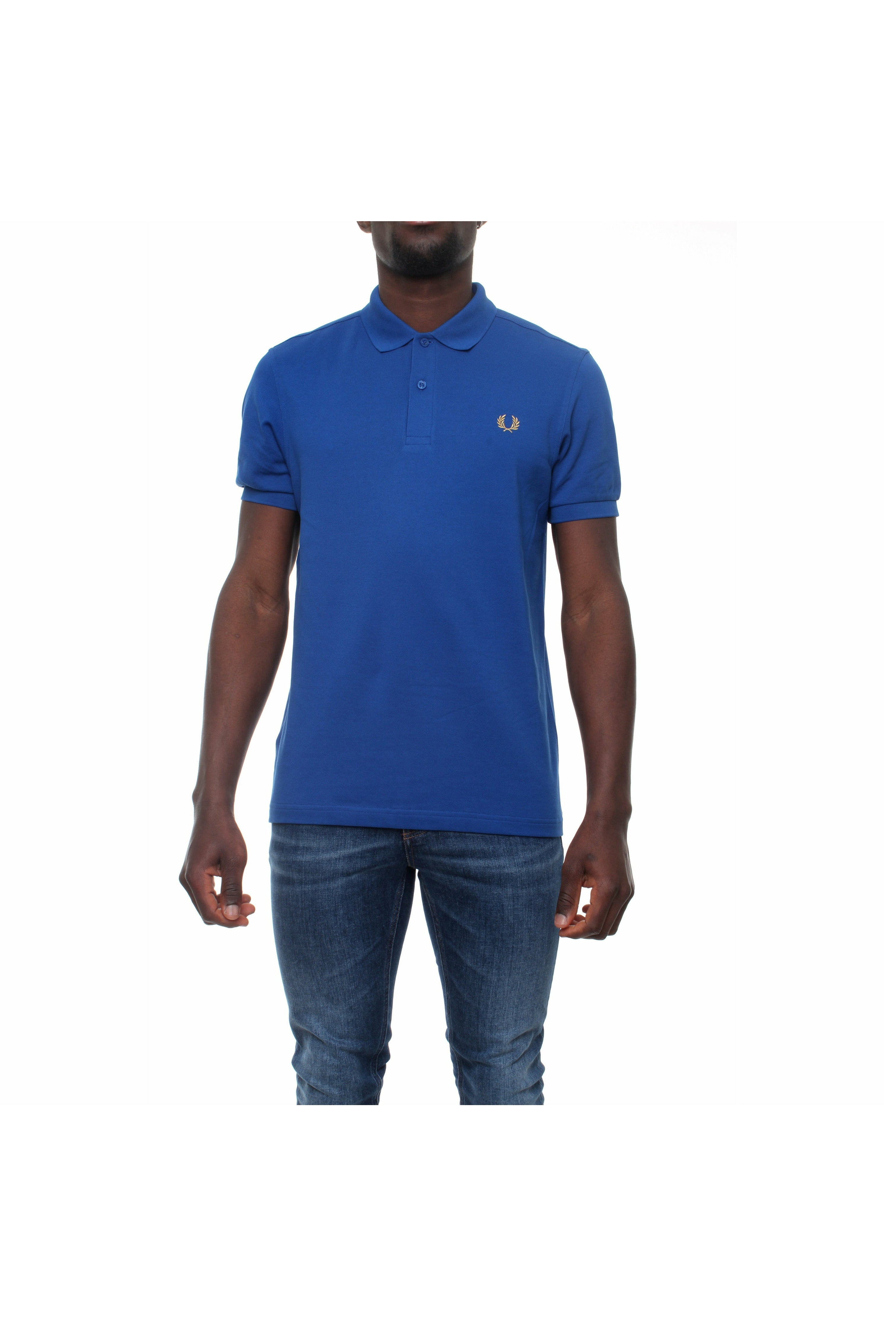 FREDPERRY M6000 polo manica corta con colletto classico e logo ricamato sul petto