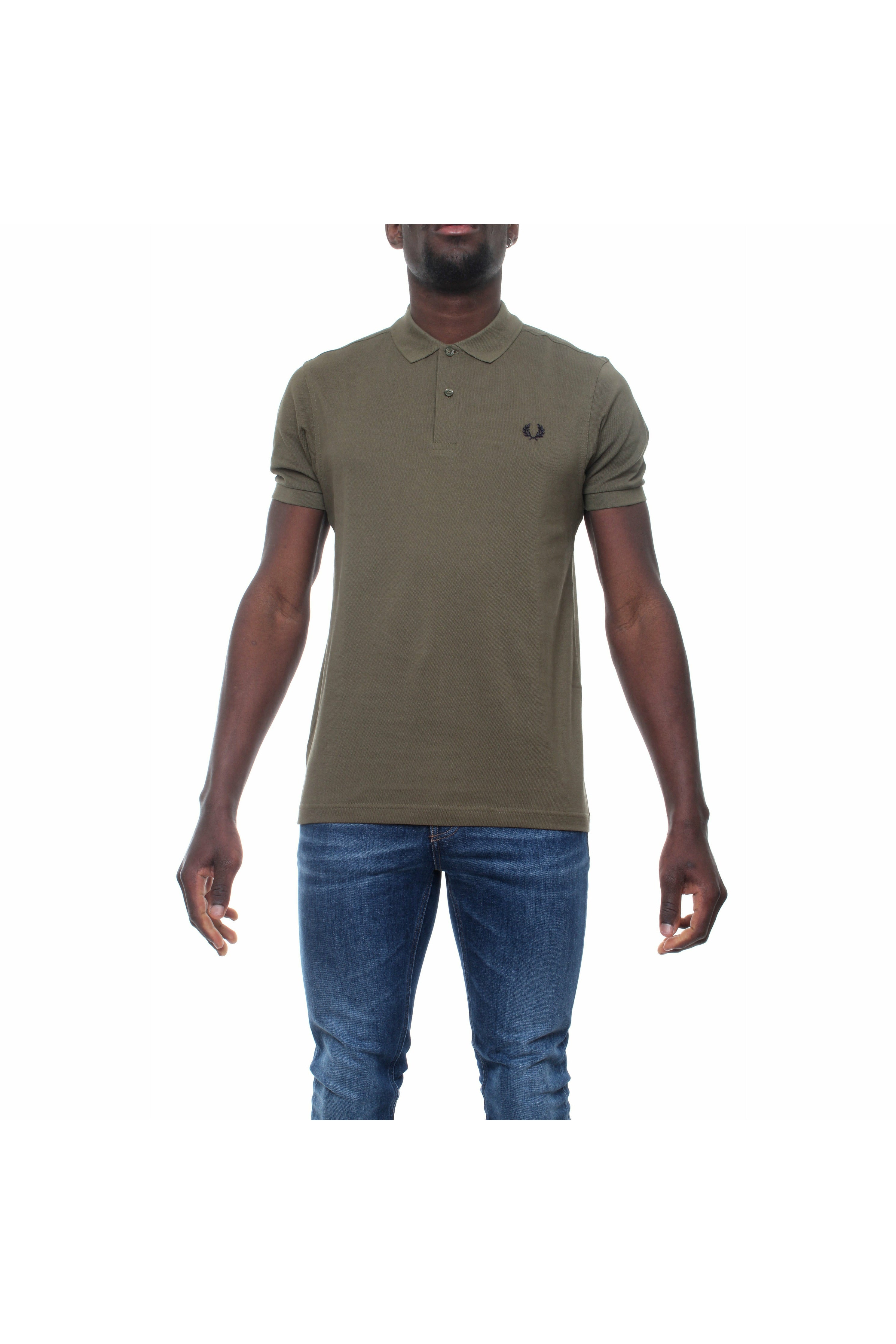 FREDPERRY M6000 polo manica corta con colletto classico e logo ricamato sul petto