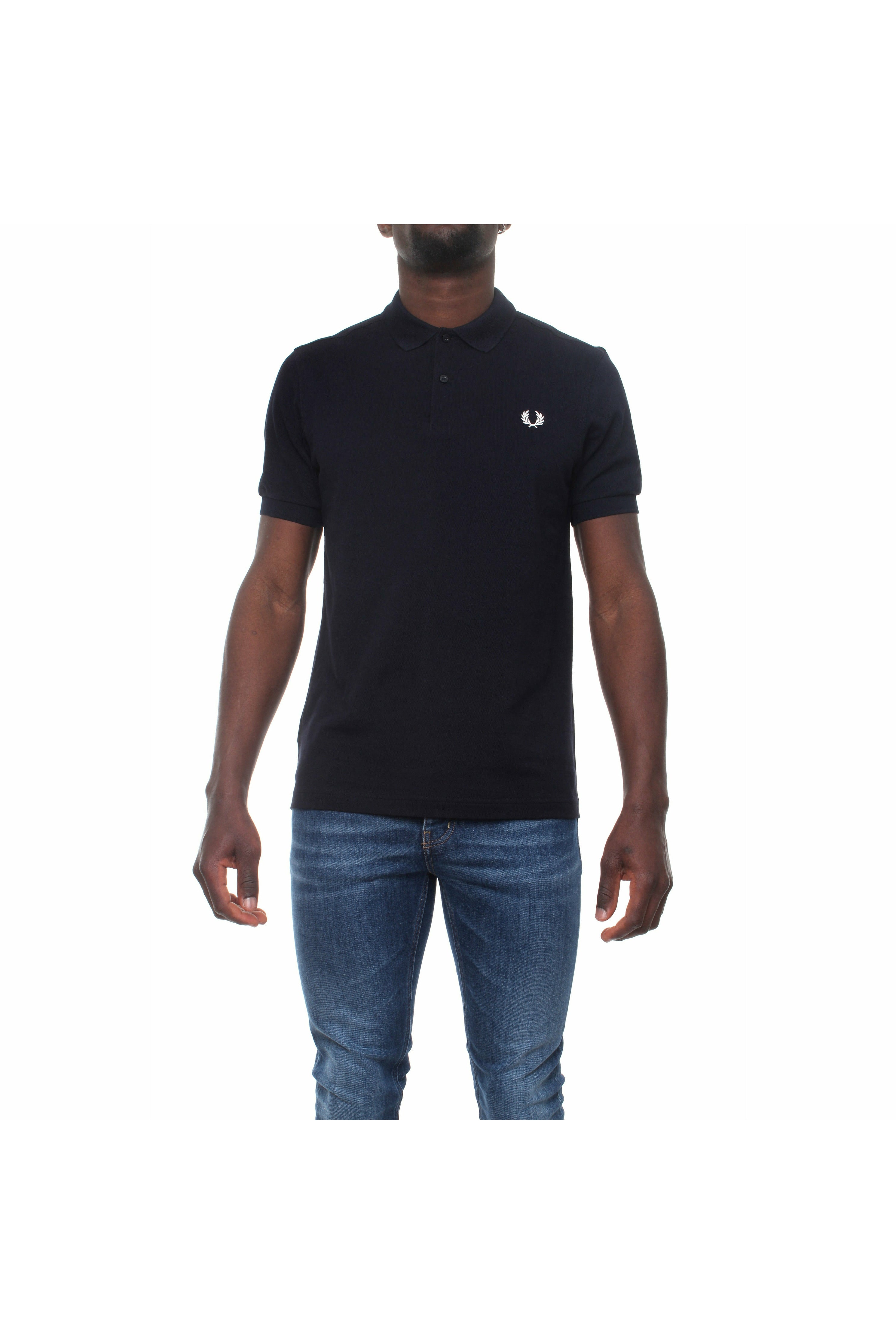 FREDPERRY M6000 polo manica corta con colletto classico e logo ricamato sul petto