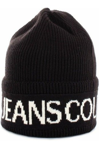 Versace Jeans Couture 71YAZK40-ZG020 cappellino beanie con logo a contrasto