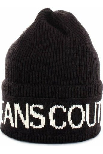 Versace Jeans Couture 71YAZK40-ZG020 cappellino beanie con logo a contrasto