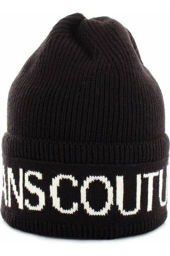 Versace Jeans Couture 71YAZK40-ZG020 cappellino beanie con logo a contrasto