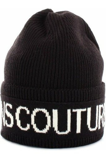 Versace Jeans Couture 71YAZK40-ZG020 cappellino beanie con logo a contrasto