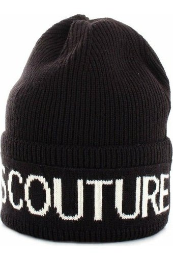 Versace Jeans Couture 71YAZK40-ZG020 cappellino beanie con logo a contrasto