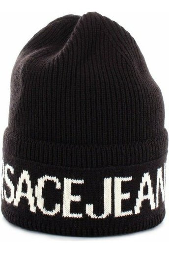 Versace Jeans Couture 71YAZK40-ZG020 cappellino beanie con logo a contrasto