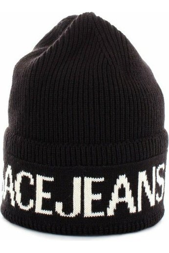 Versace Jeans Couture 71YAZK40-ZG020 cappellino beanie con logo a contrasto