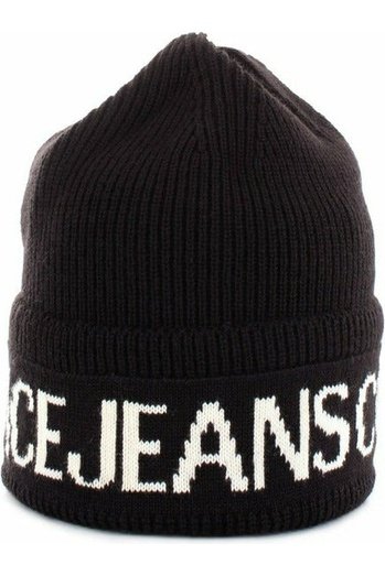 Versace Jeans Couture 71YAZK40-ZG020 cappellino beanie con logo a contrasto